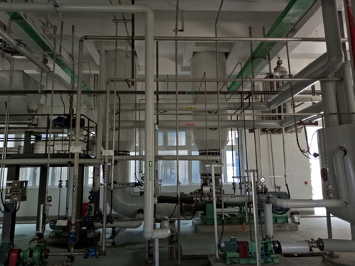 آخرین مورد شرکت پروژه تبلور تبخیری Taixing Changyuan Huasheng 5T H کلرید سدیم MVR (فاضلاب صنعت باتری لیتیوم)