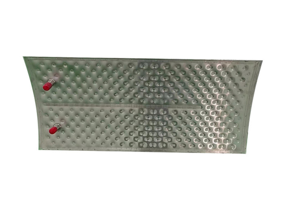 SS304 ليزر جوشکاري گودال بالش صفحه 2mm برای کریستاليزر مبادله گرما