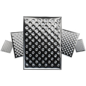 مبادله گرما 304 بالش صفحه 0.8mm 2205 برای صفحه سقوط فیلم بخارگر