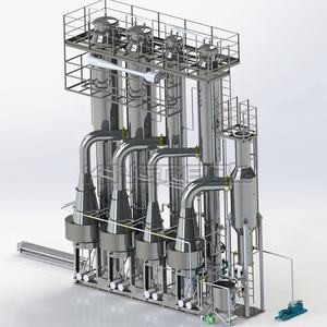 سیستم تبخیر تصفیه کریستال نمک خط کارخانه برای نمک غذایی