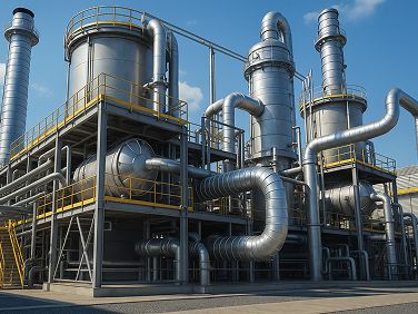 تجهیزات تبخیر چند اثری فیلم ریزشی برای تصفیه پساب