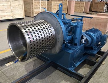 سیستم سانتریفیوژ فشاری نمک، جداسازی و آبگیری کریستال پیوسته