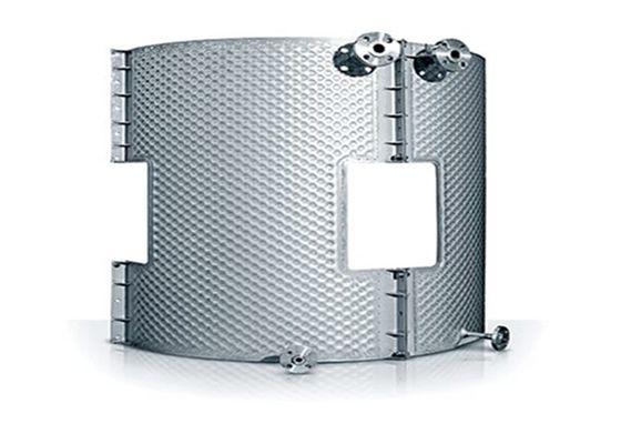 OEM سفارشی بالش صفحه مبادله گرما فولاد ضد زنگ در مختلف 2mm