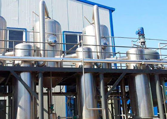 تعویض بشقاب بالش 10t/Hr اواپراتور می چند اثر برای غلظت کلرید سدیم