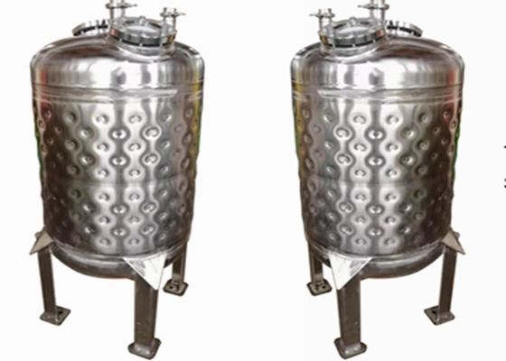 مخزن ژاکت روکش بالش SS316L 2000L برای تخمیر آبجو