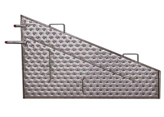 مقاوم در برابر خوردگی SS316 بالش صفحه مبدل حرارتی 2x2.5m