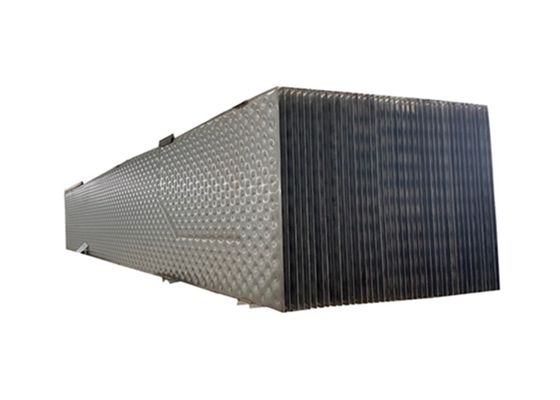 SS316L مبدلهای حرارتی صفحه بالش دو برجسته 1.5x2.5M