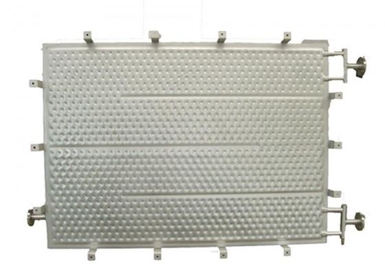 0.3-1.2mm مبادله گرما با بالش خم شده سفارشی
