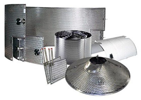 مبدل حرارتی نوع بالش کت گرم شونده تیتانیوم برای صنعت آبجو