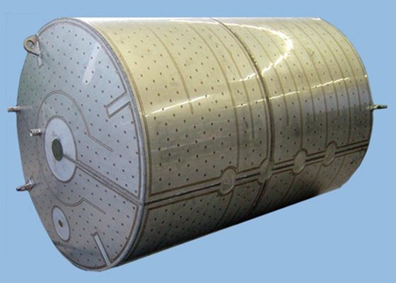 مخزن ژاکت 500L Pillow Plate، 1.6M مخزن تخمیر آبجو با ژاکت خنک کننده